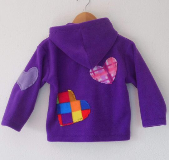 Handmade Childrens Fleece jacket
