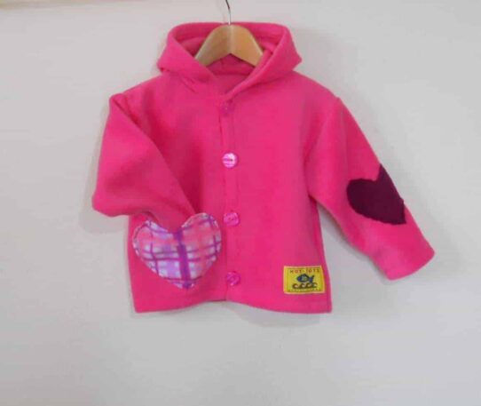 Baby Girl hooded fleece Jacket