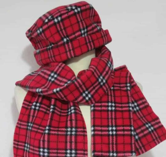 Fleece Hat and scarf