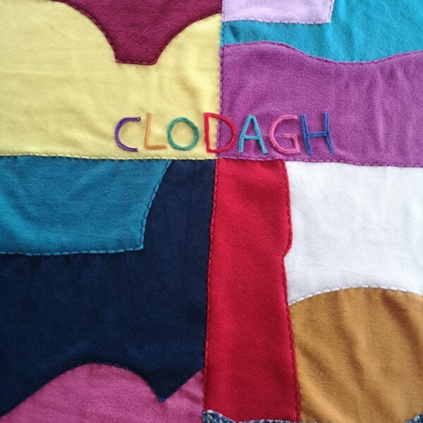 Unique Patch Baby Blanket Handmade in Ireland