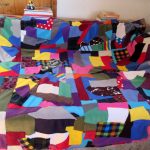 Fleece Patchwork rug