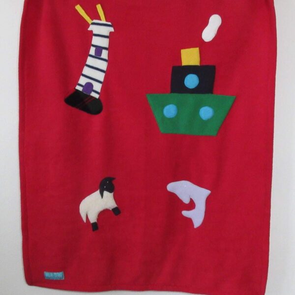 Handmade fleece Baby Blanket