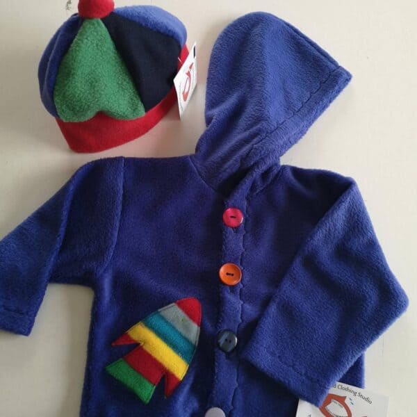 handmade Baby Fleece Jacket
